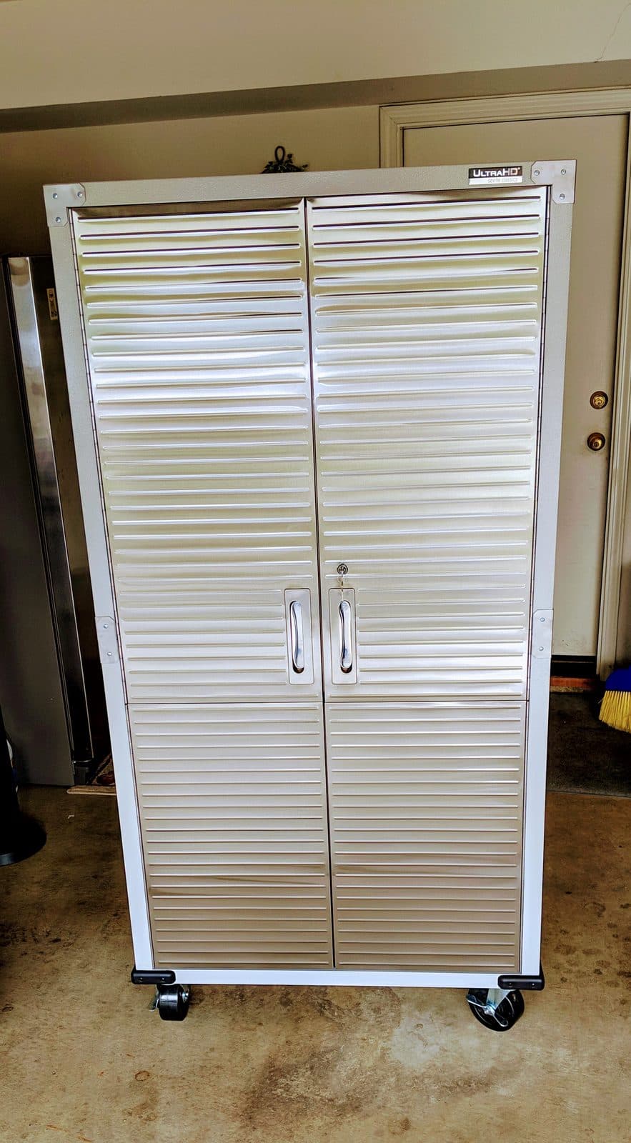 Garage Storage Cabinet Installed