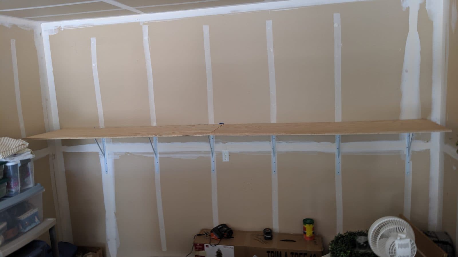 Garage Shelving Install