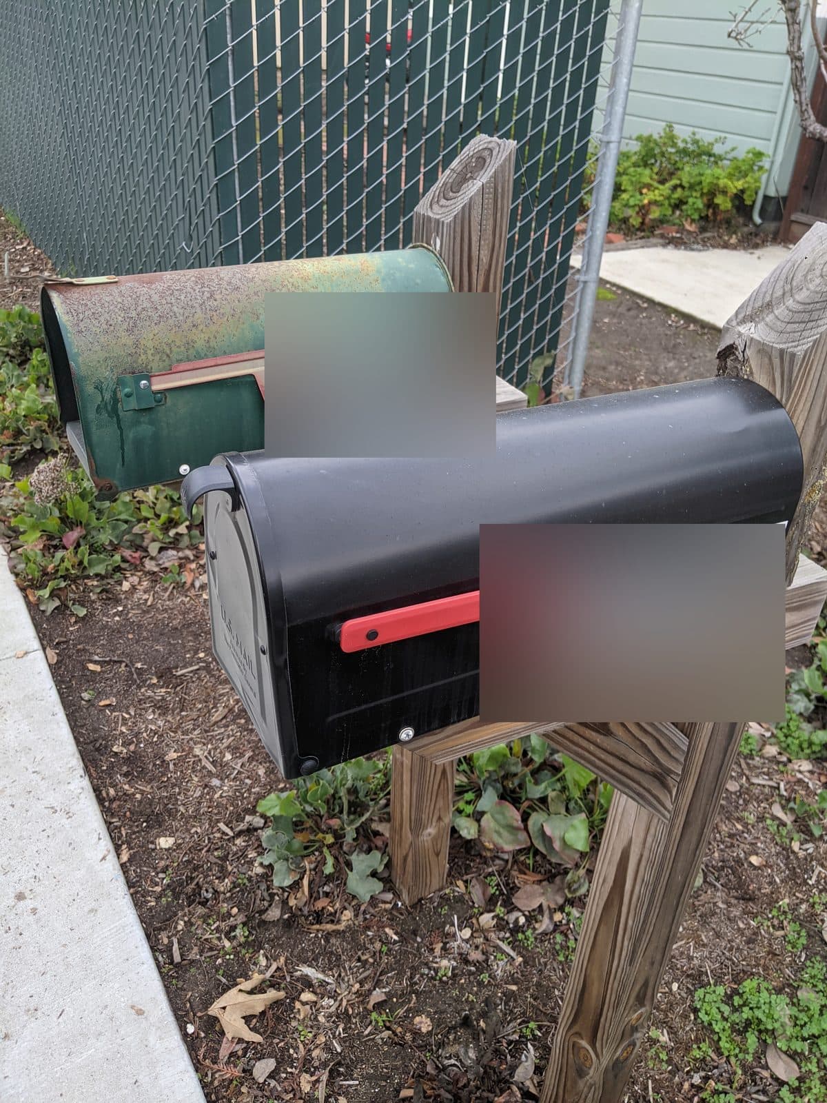 Mailbox Post Install