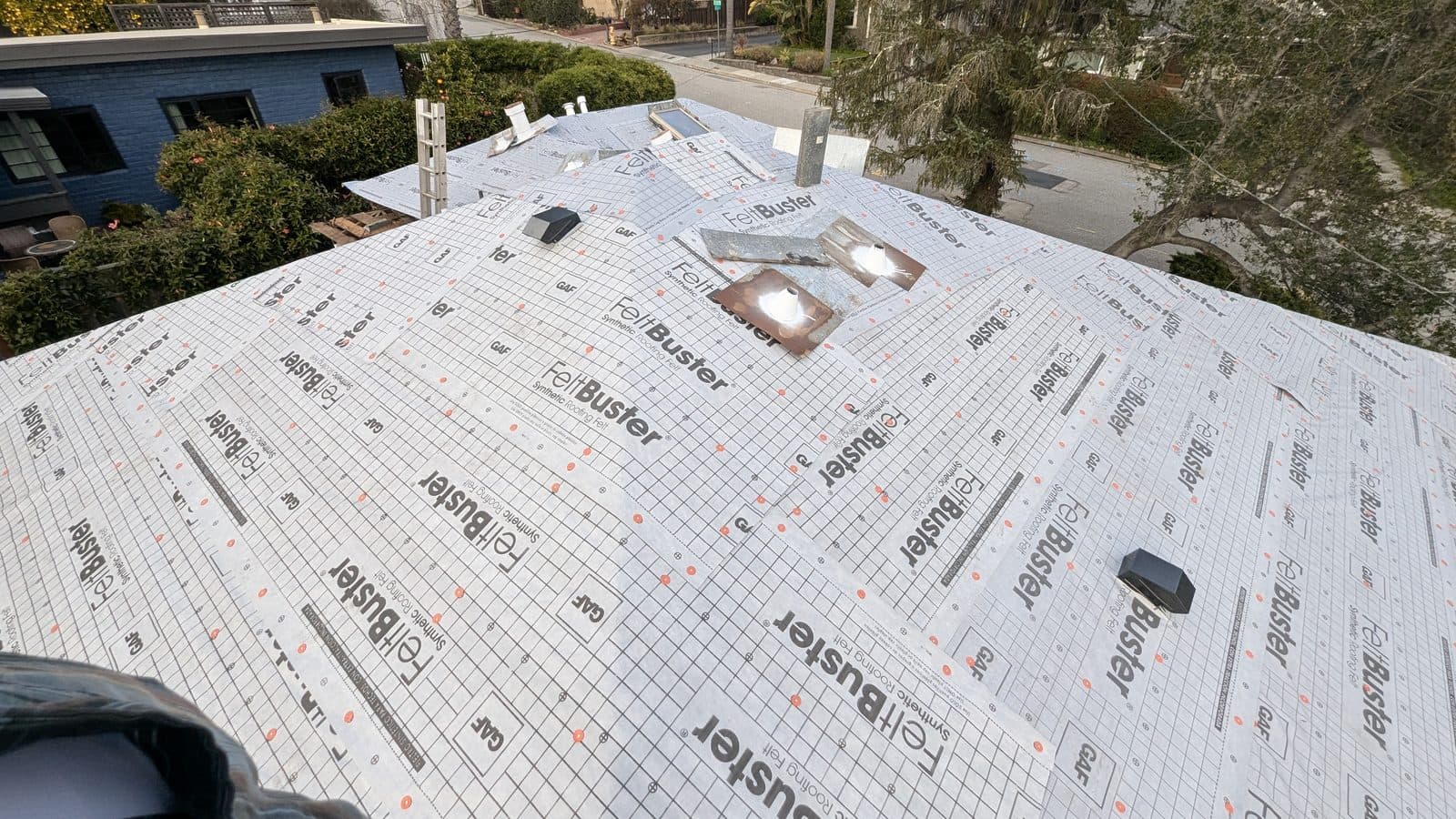 Roof Replacement — Underlayment