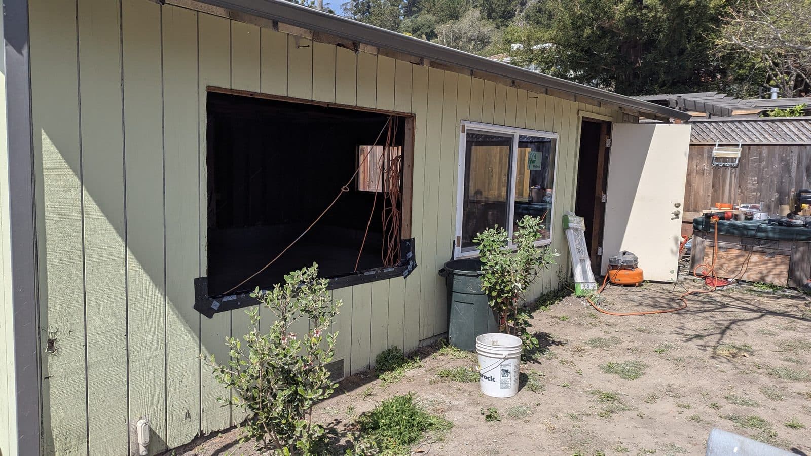 New Window Opening — Framing