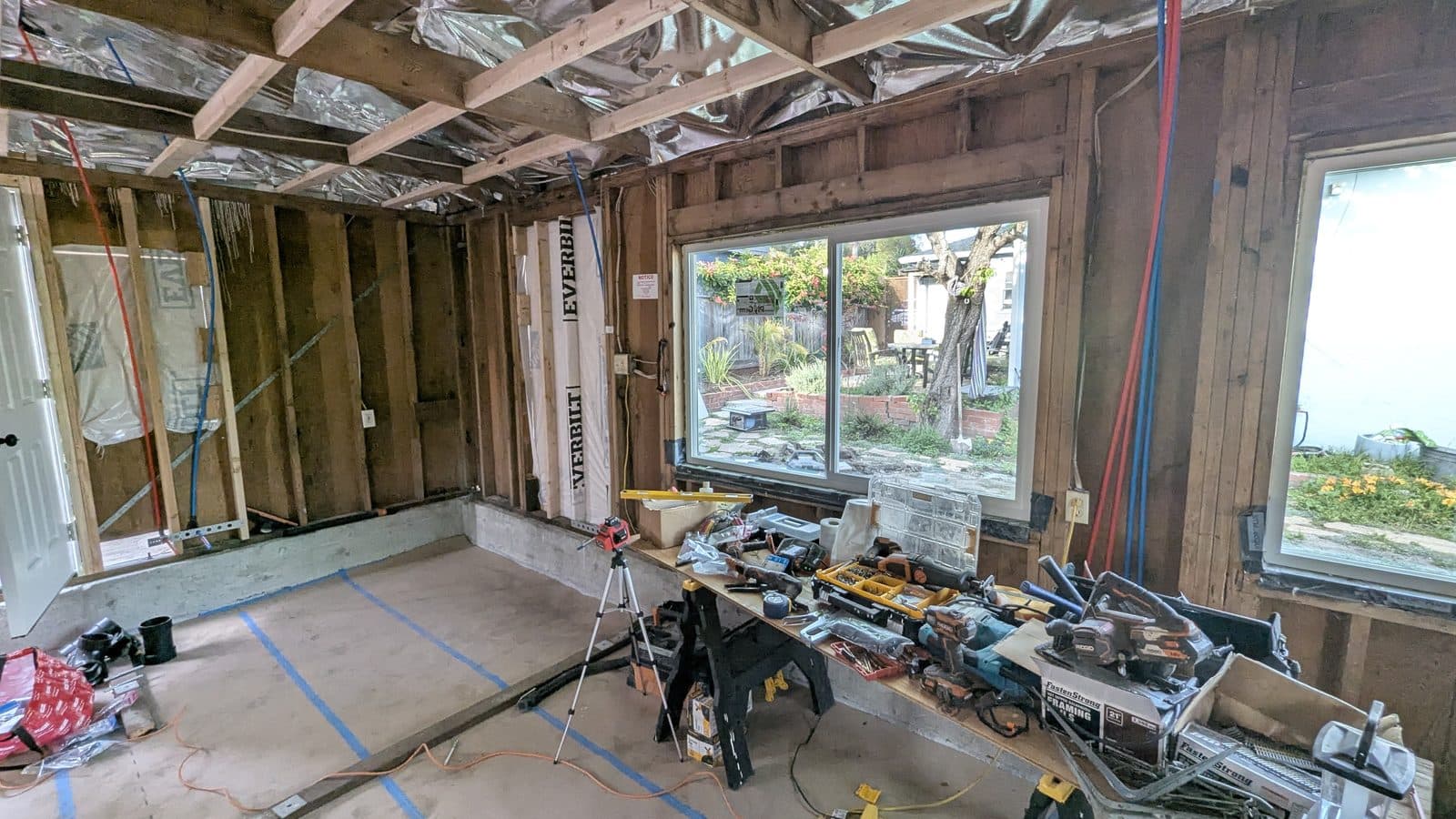 Garage Conversion — Framing