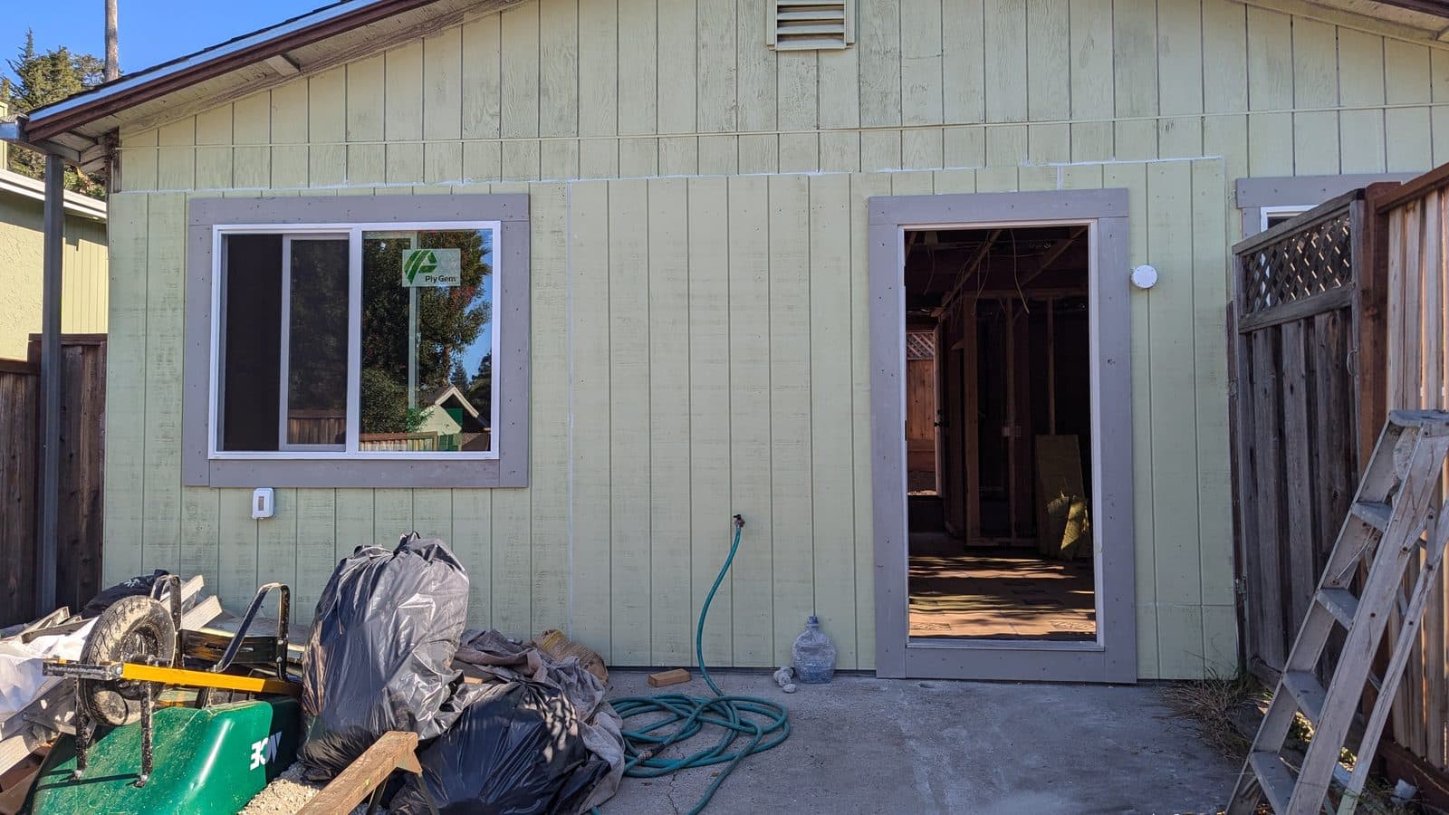 Garage Conversion — Exterior